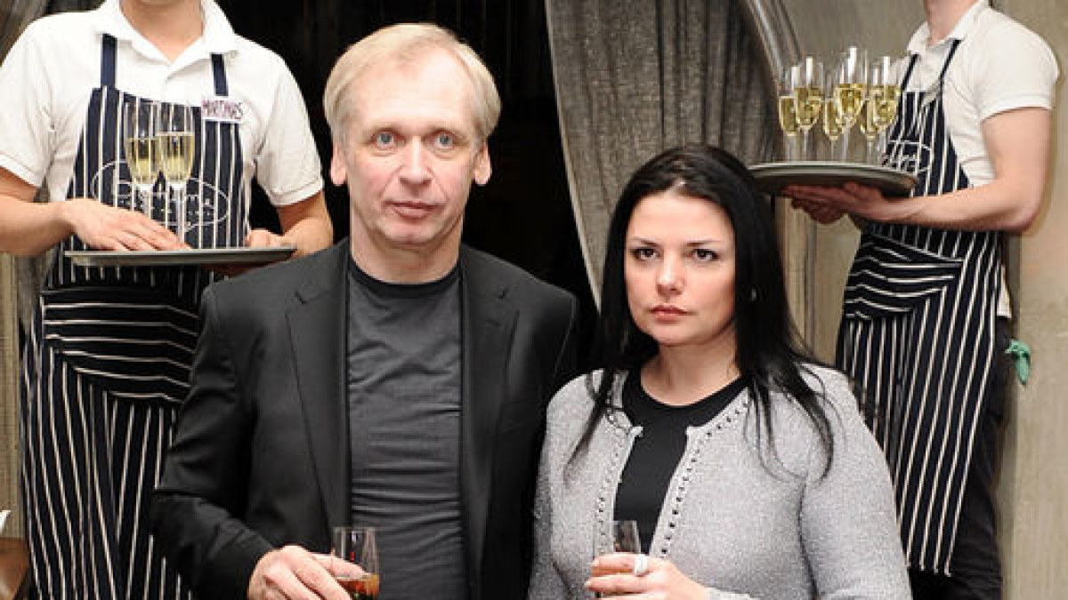 Gintaras Rinkevičius su žmona Donata / Luko Balandžio nuotr.