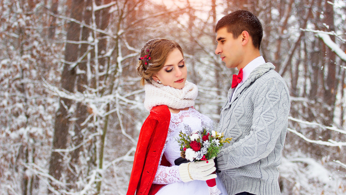 Vestuvės žiemą / „Fotolia“ nuotr.