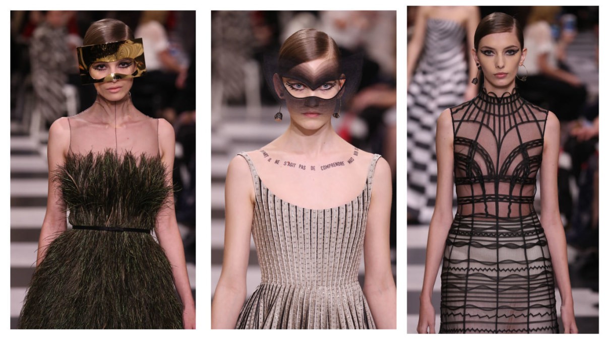 „Dior“ makiažas ir kaukės / Vida Press nuotr.
