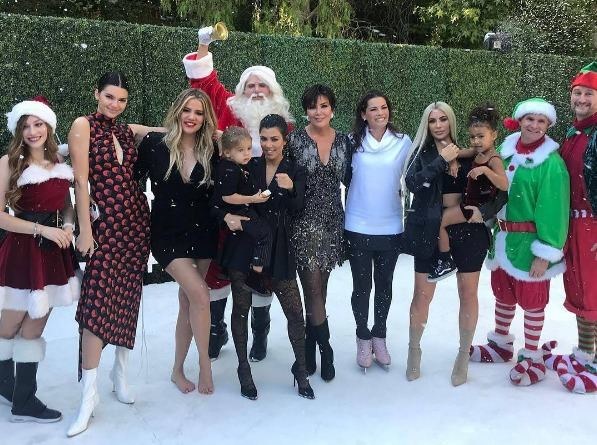 Kardashianai-Jenneriai ruošiasi Kalėdoms / Instagram nuotr.