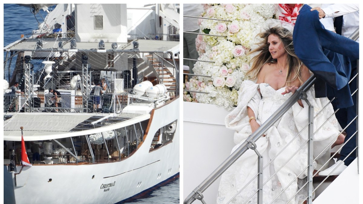 Modelio Heidi Klum ir Tomo Kaulitzo vestuvės Italijoje/Vida Press nuotr.