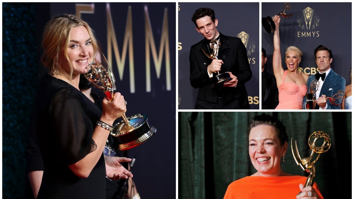 2021-ųjų „Emmy“ apdovanojimų laureatai / „Scanpix“ nuotr.