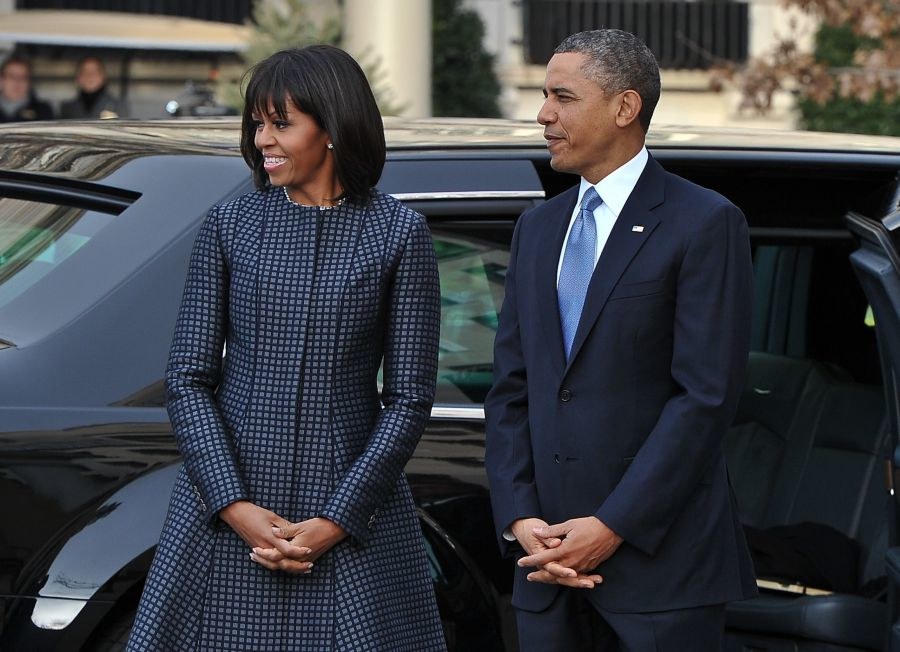 Barackas Obama inauguracijos dieną pradėjo nuo apsilankymo bažnyčioje.  / Scanpix nuotr.