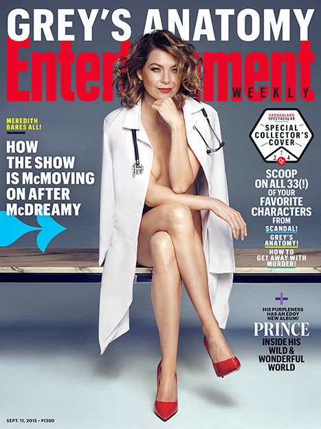 Ellen Pompeo / „Entertainment Weekly“ viršelis
