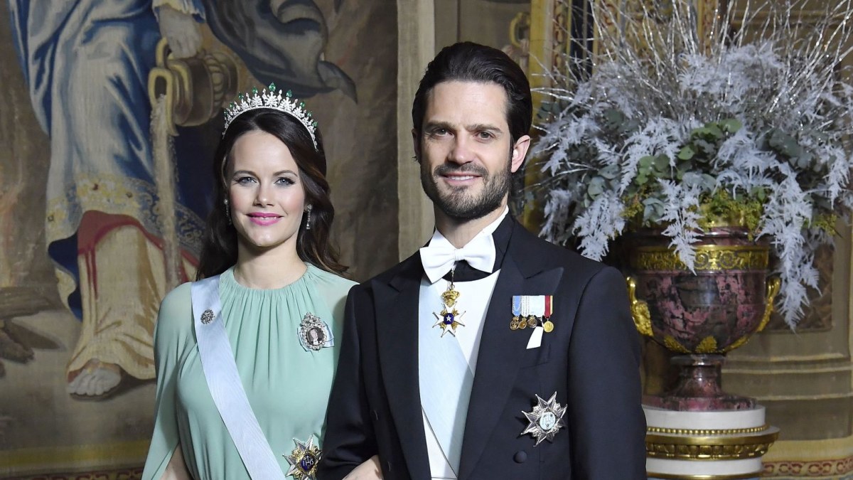 Švedijos princas Carlas Philipas su žmona princese Sofia / Vida Press nuotr.
