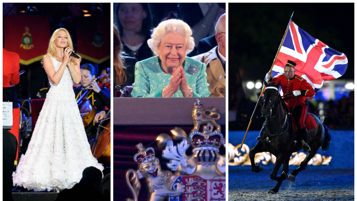 Karalienės Elizabeth II gimtadienio koncertas / „Scanpix“ nuotr.