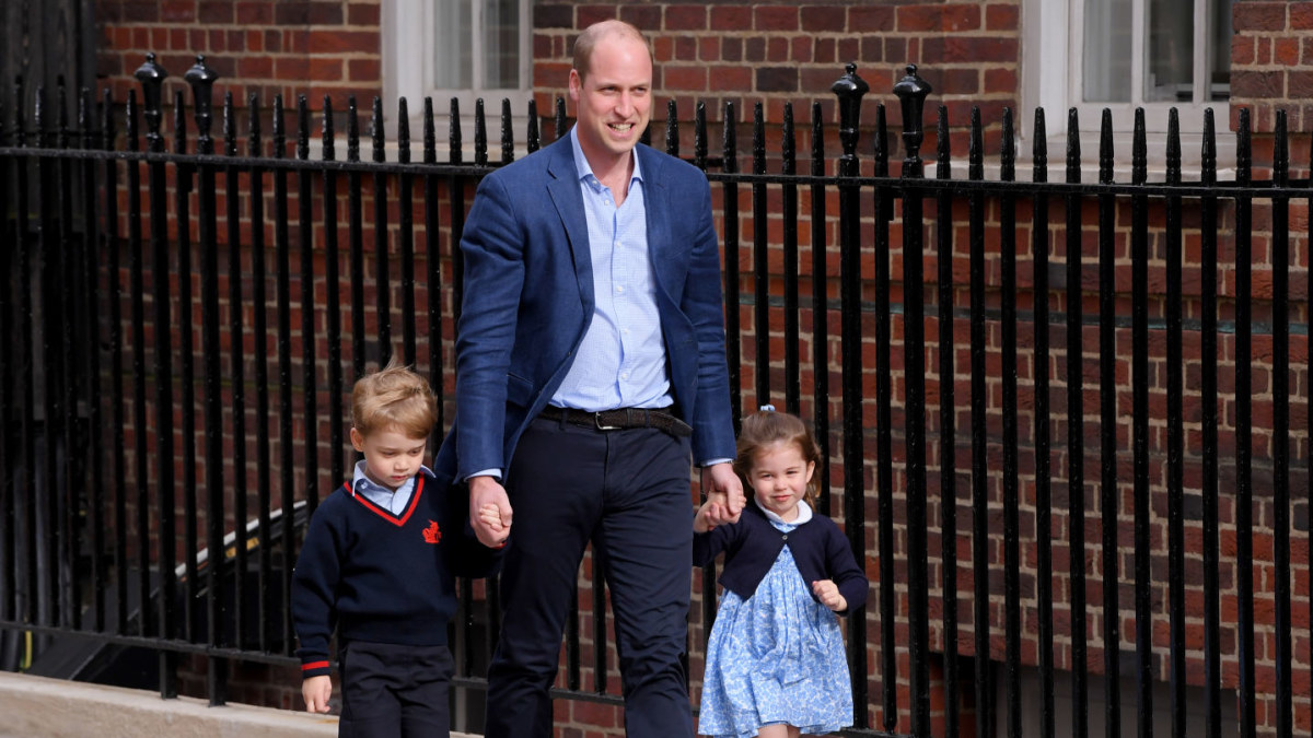 Princas Williamas su vaikais / Vida Press nuotr.