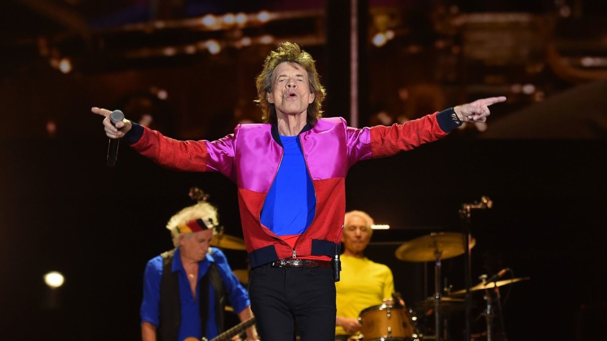 Mickas Jaggeris iš „The Rolling Stones“ / AFP/„Scanpix“ nuotr.
