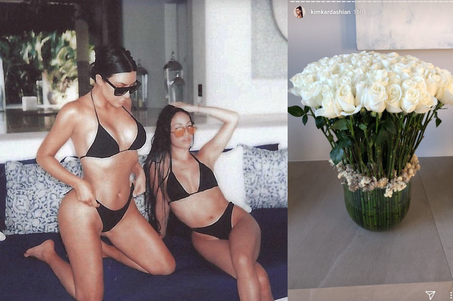 Kim Kardashian gimtadienio akimirkos / „Instagram“ nuotr.