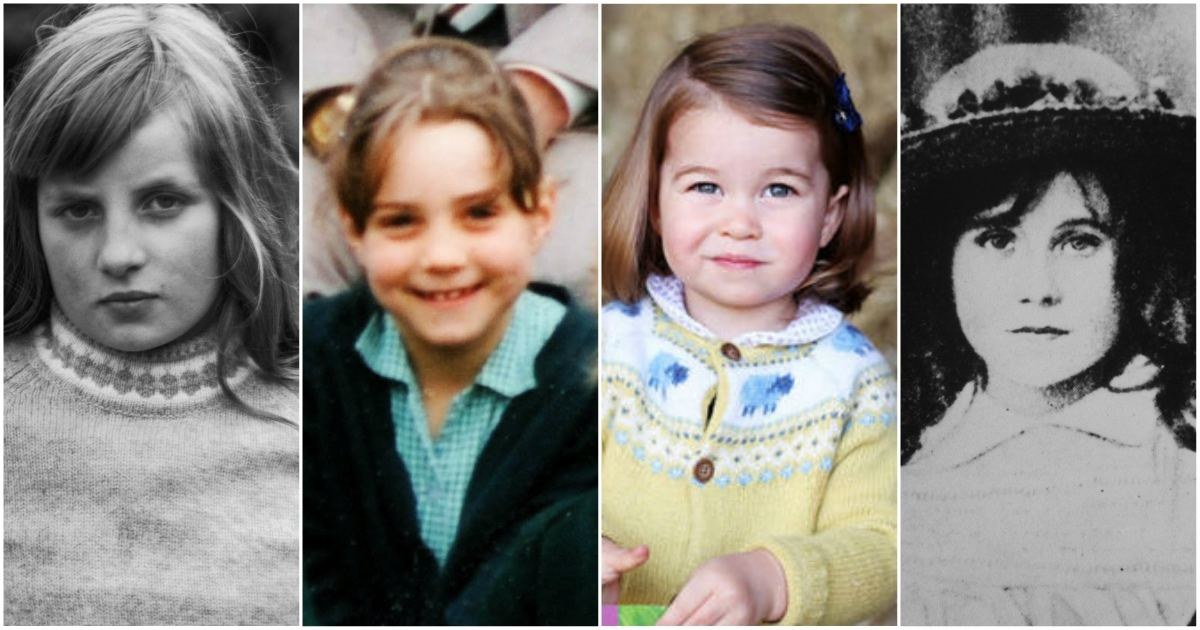 Princesė Diana, hercogienė Kate, princesė Charlotte, karalienės Elizabeth II motina Elizabeth  / Vida Press nuotr.
