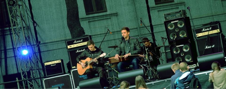 Matas ir Dangiras koncertuos grupėje „Leav“ / Asmeninio albumo nuotr.
