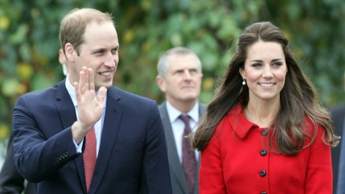 Princas Williamas ir Kembridžo hercogienė Catherine / AFP/„Scanpix“ nuotr.