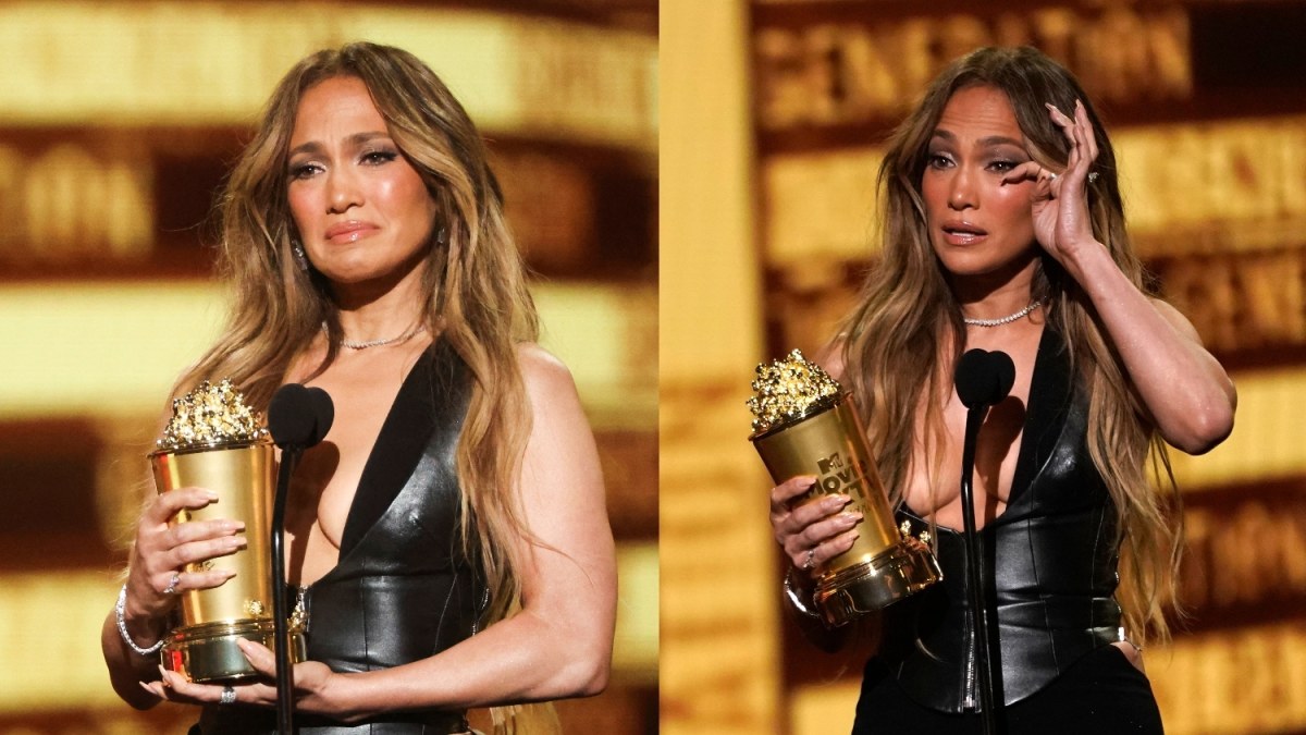 Jennifer Lopez MTV apdovanojimuose 2022 m. / Scanpix nuotr.