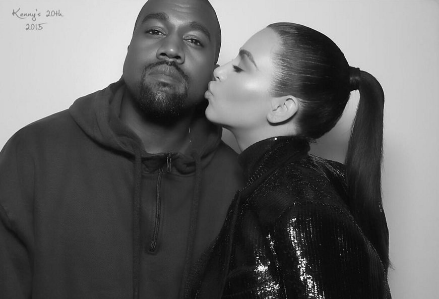 Kanye Westas ir Kim Kardashian / „Instagram“ nuotr.