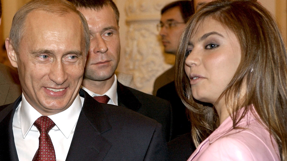 Vladimiras Putinas ir Alina Kabajeva / Scanpix nuotr.