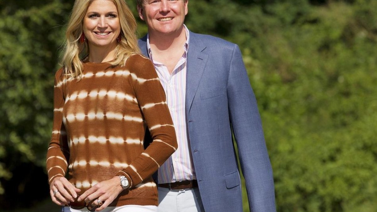 Nyderlandų princas Willemas-Alexanderis su žmona princese Maxima / „Scanpix“ nuotr.