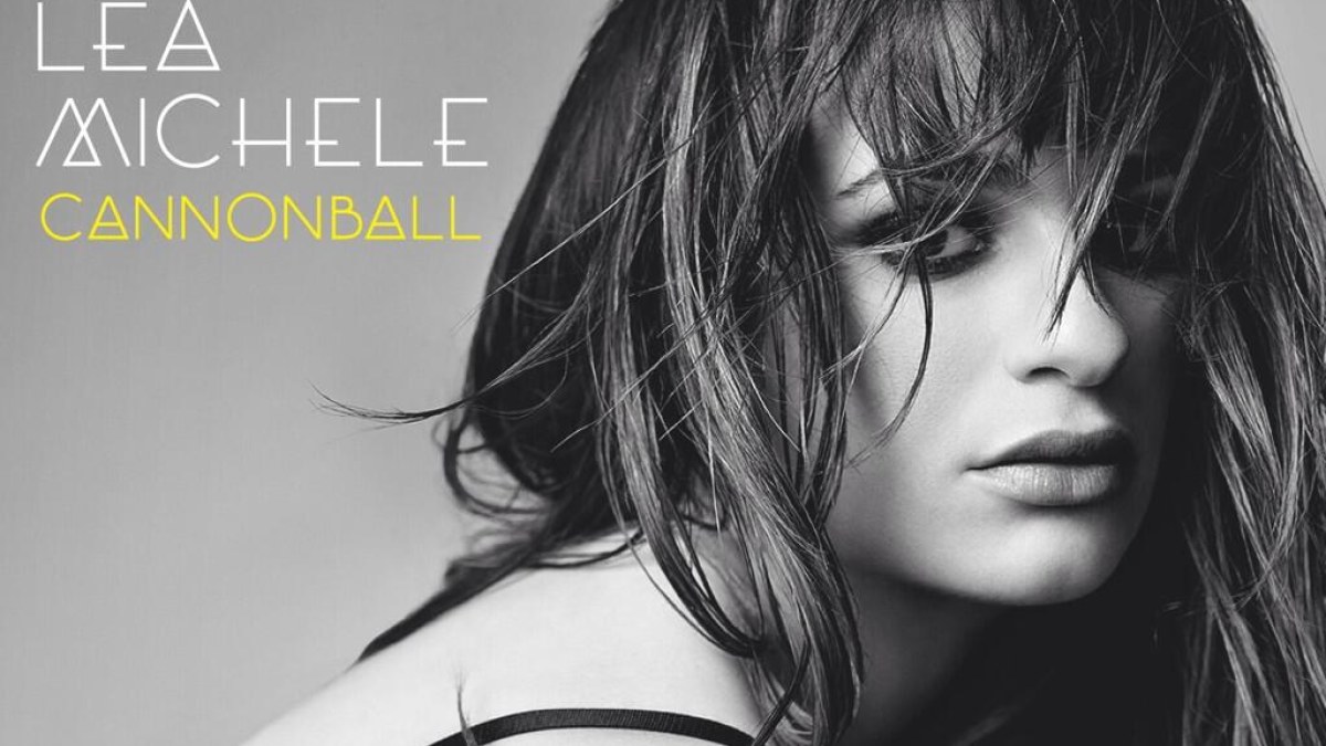 Lea Michele singlo „Cannonball“ viršelis / „Twitter“ nuotr.