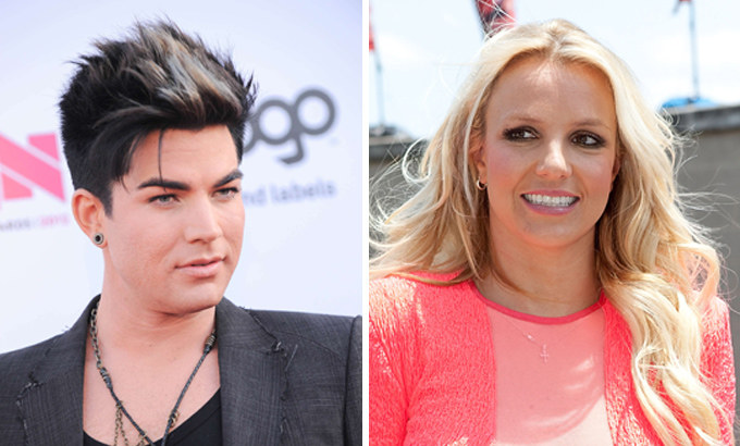 Adamas Lambertas ir Britney Spears  / „Scanpix“ nuotr.