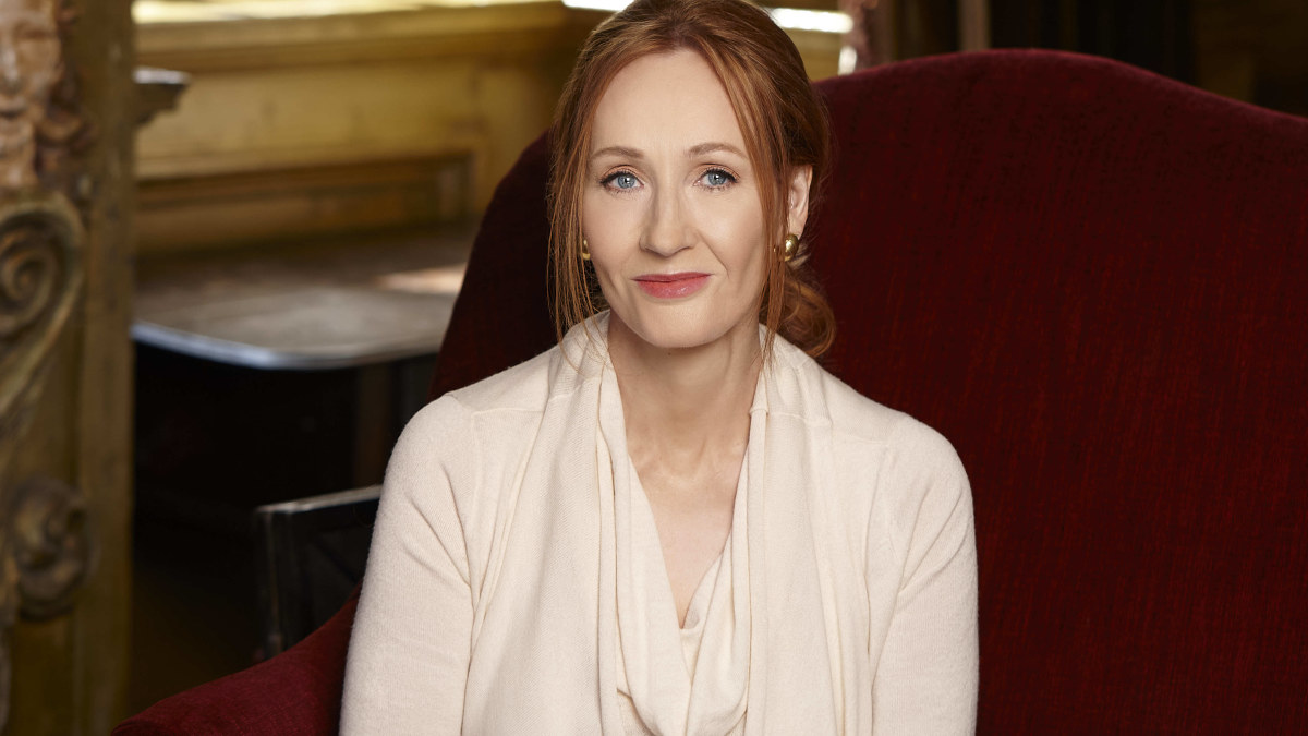 J. K. Rowling / Debra Hurford Brown nuotr.
