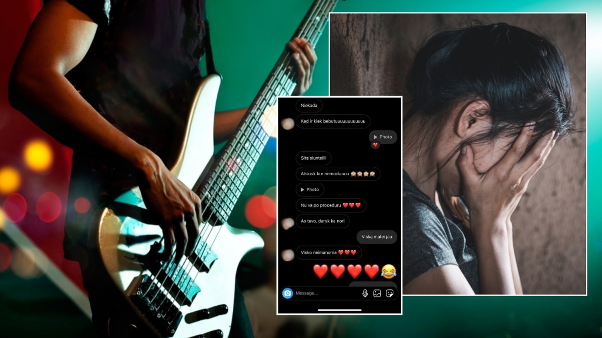 Garsiam gitaristui – merginų kaltinimai išnaudojimu / Shutterstock ir susirašinėjimo nuotr.