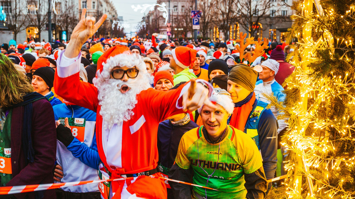 Kalėdinis bėgimas Vilniuje