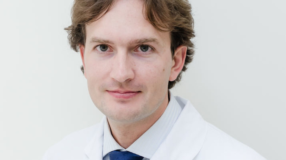 Medicinos diagnostikos ir gydymo centro gydytojas oftalmologas mikrochirurgas Paulius Rudalevičius / Medicinos diagnostikos ir gydymo centro nuotr.