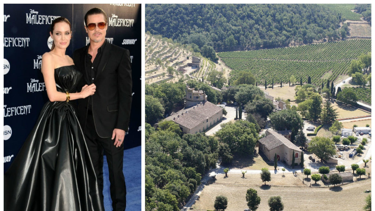 Angelinos Jolie ir Brado Pitto dvaras „Chateau Miraval“ Provanse / „Scanpix“/„Sipa Press“ nuotr.