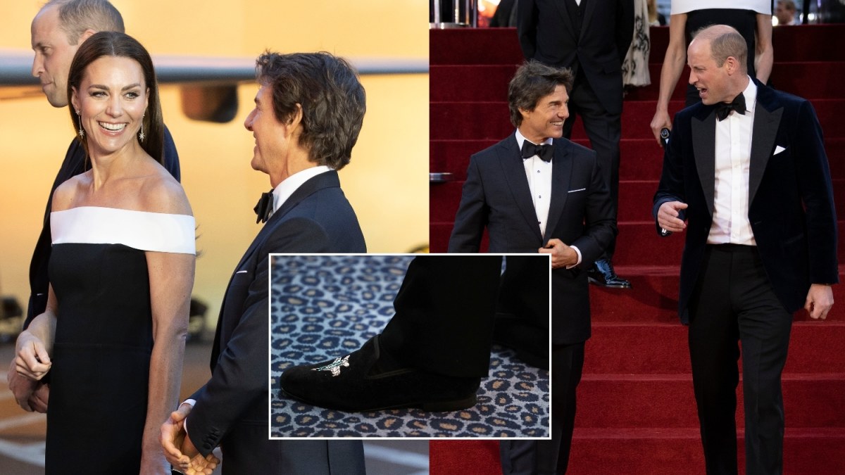 Tomas Cruise'as, Kate Middleton ir princas Williamas filmo „Asai. Maverikas“ premjeroje / Scanpix nuotr.