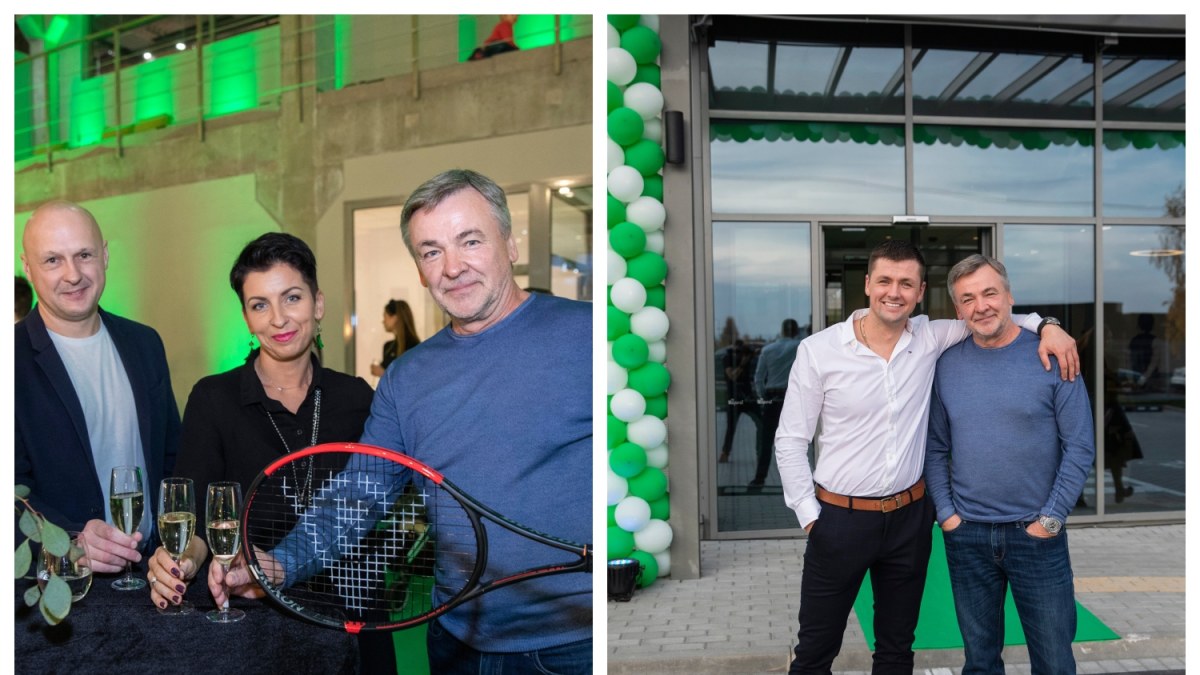 Naujos „Balžekas Tennis Academy“ bazės atidarymo akimirkos/Gedmanto Kropio/„ŽMONĖS Foto“ nuotr.