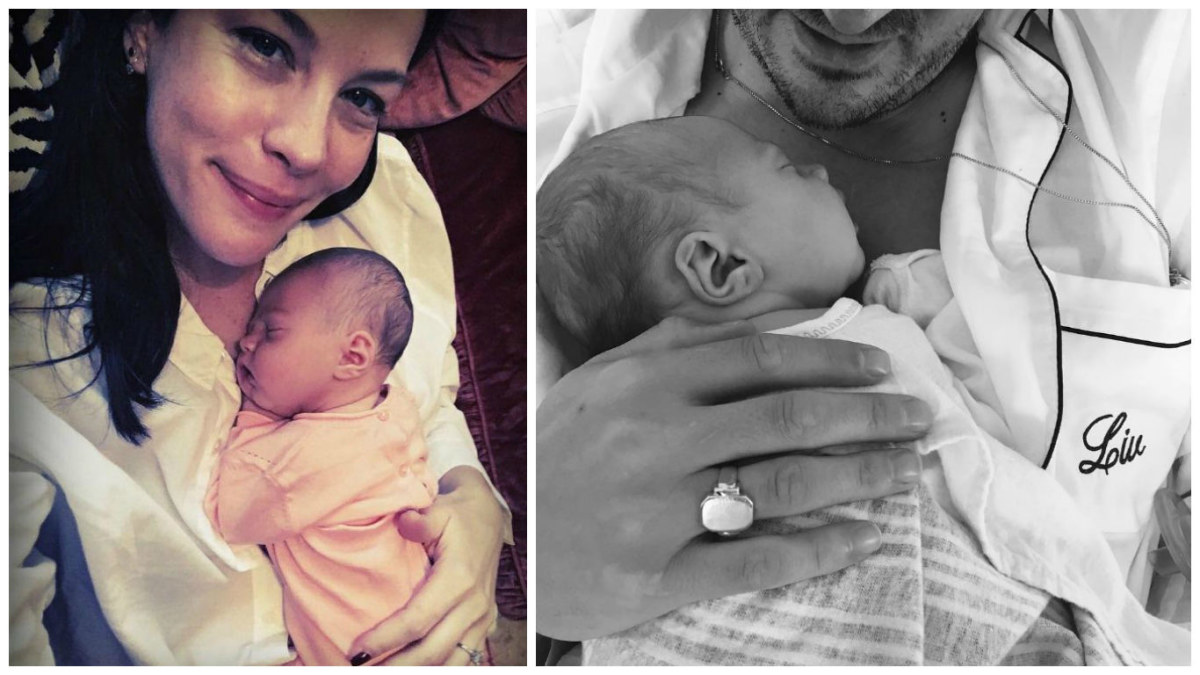 Liv Tyler ir Dave'as Gardneris su dukra Lula / „Instagram“ nuotr.