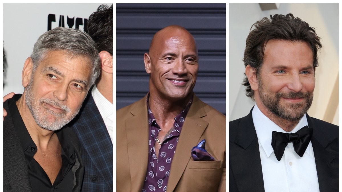 George'as Clooney, Dwayne'as Johnsonas, Bradley Cooperis/Vida Press nuotr.