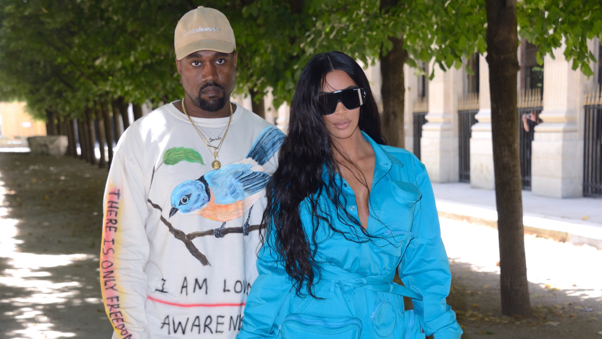 Kim Kardashian ir Kanye Westas 