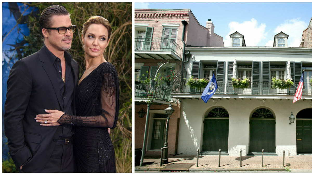 Angelina Jolie ir Bradas Pittas parduoda savo meilės lizdelį Naujajame Orleane / „Scanpix“ ir Vida Press nuotr.