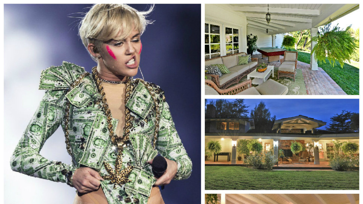 Naujieji Miley Cyrus namai / „Scanpix“ ir Vida Press nuotr.