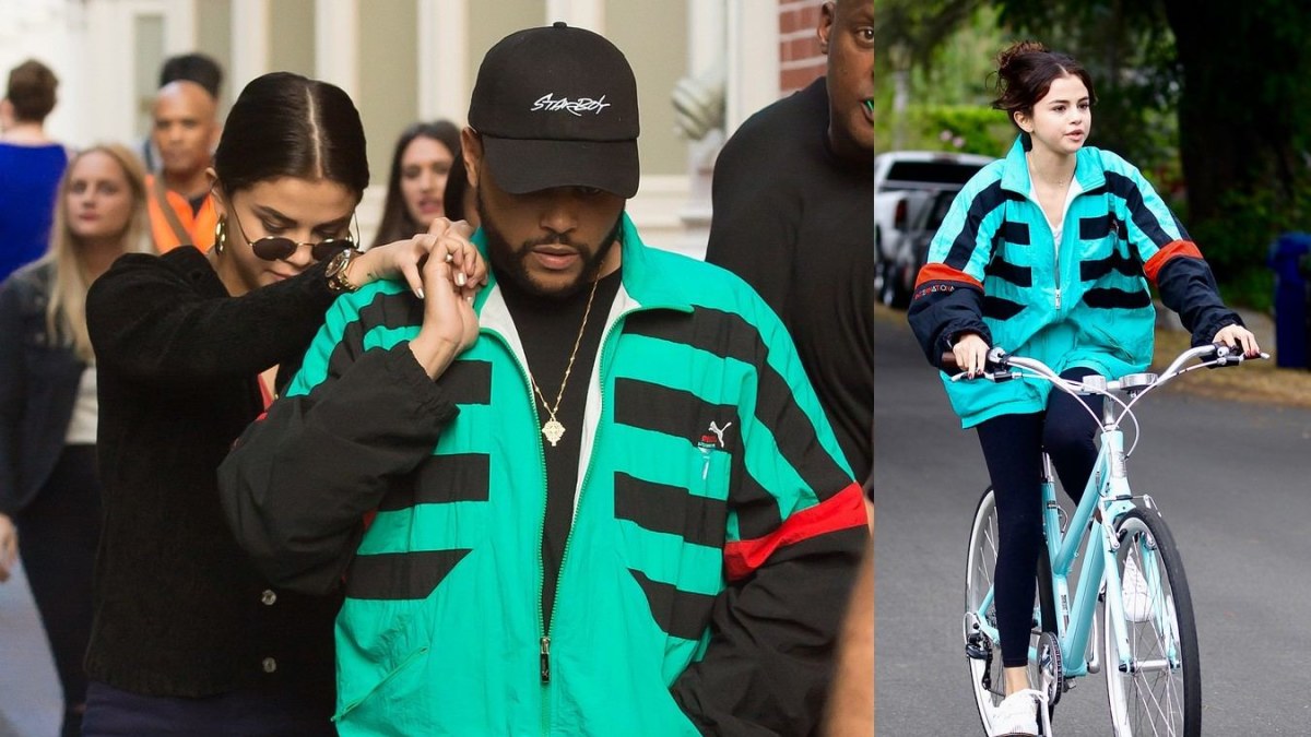 Selena Gomez tebenešioja The Weeknd drabužius / ViDA Press ir Scanpix nuotr.