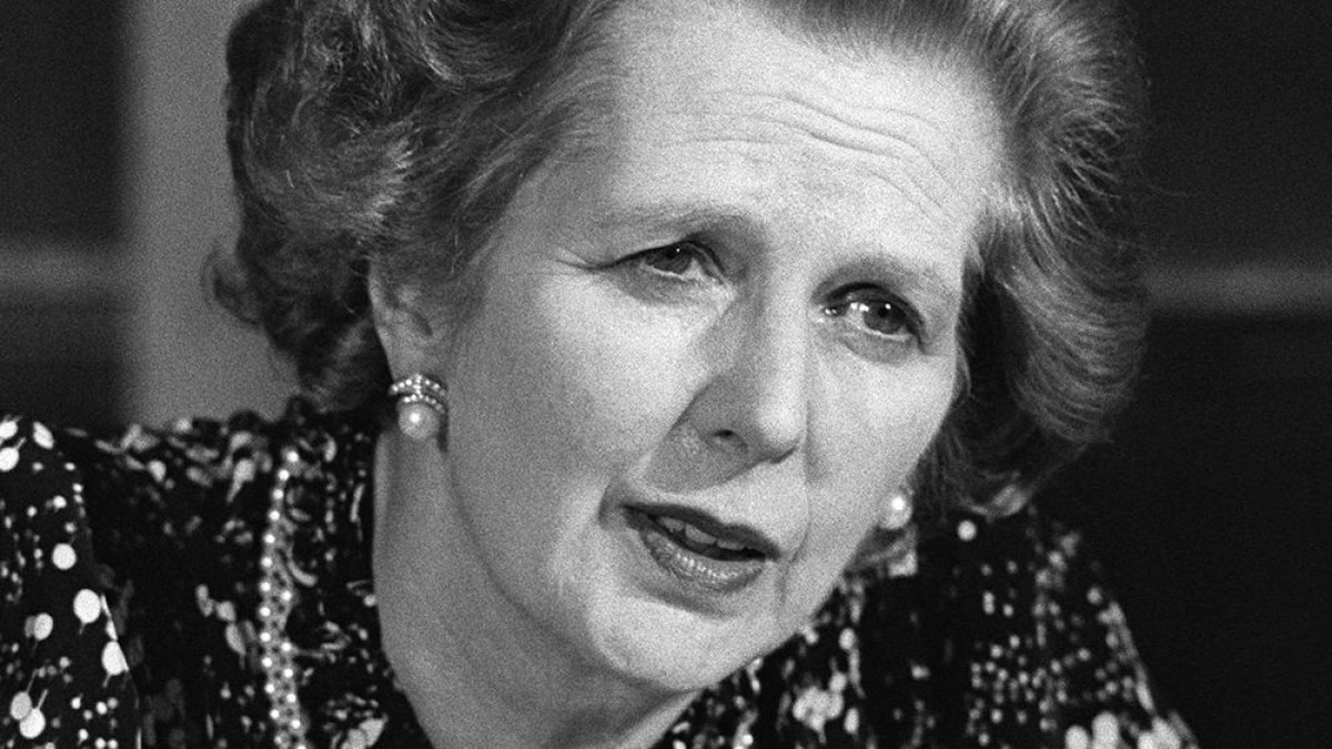 Margaret Thatcher 1984 metais / AFP/„Scanpix“ nuotr.