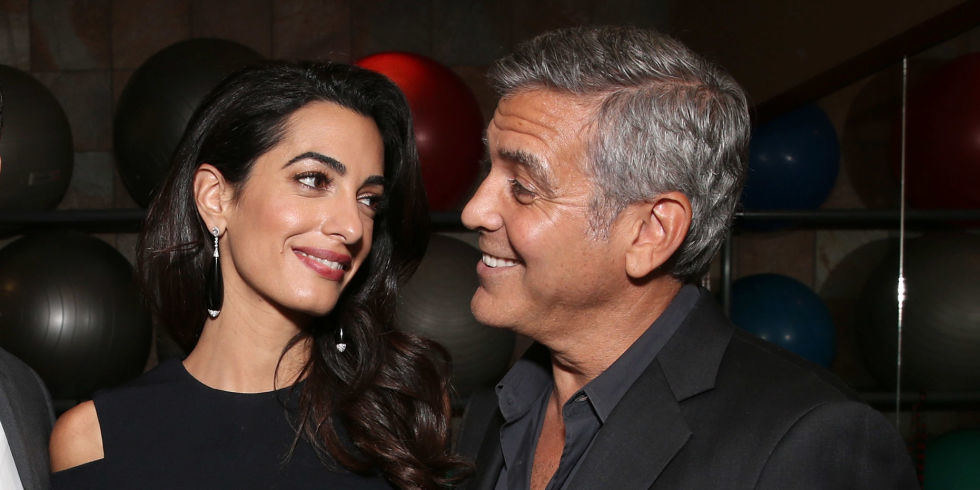 George'as Clooney su žmona Amal / Vida Press nuotr.