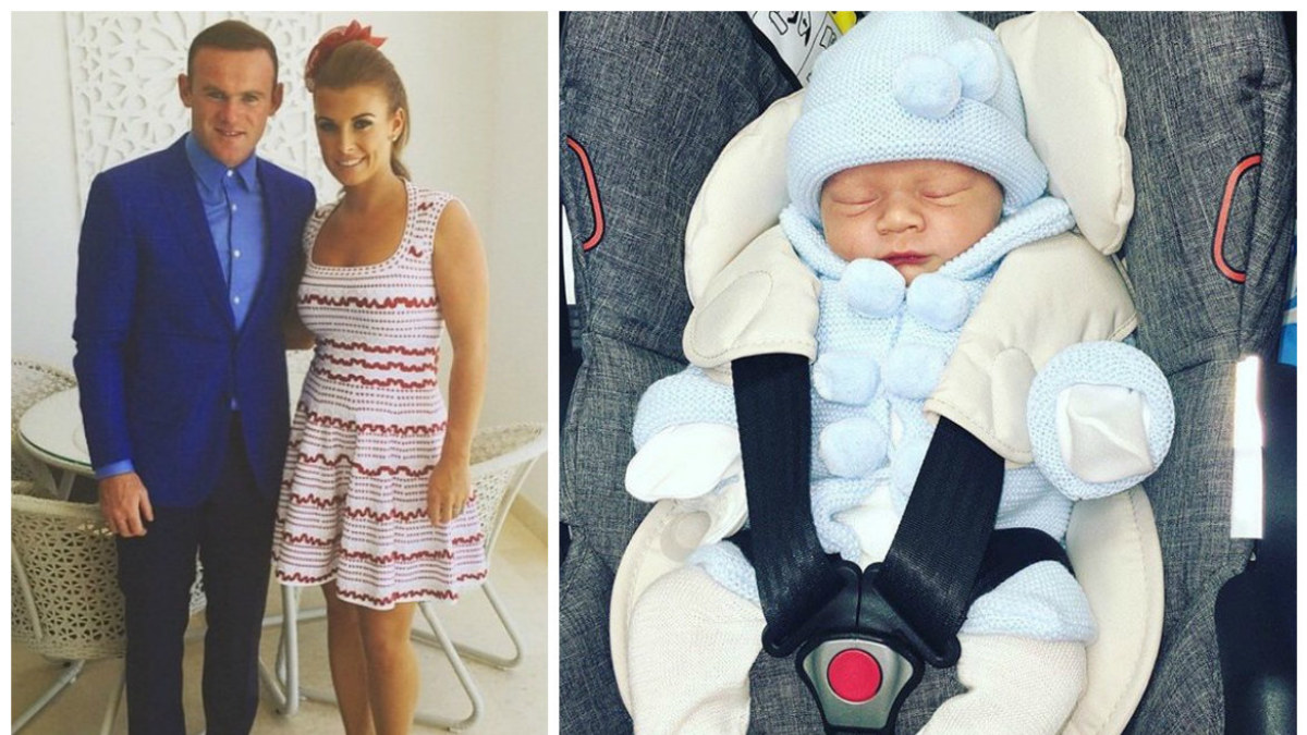 Wayne'o Rooney žmona Coleen pagimdė trečią sūnų / „Instagram“ nuotr.