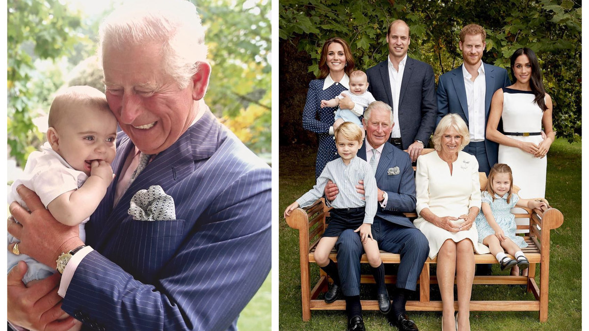 Princas Charlesas ir princas Louisas/Britų karališkoji šeima / Socialinių tinklų nuotr. 