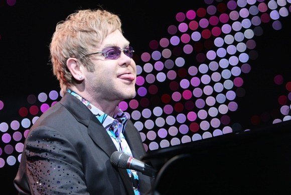 Eltono Johno koncerto akimirka / Juliaus Kalinsko / 15min nuotr.