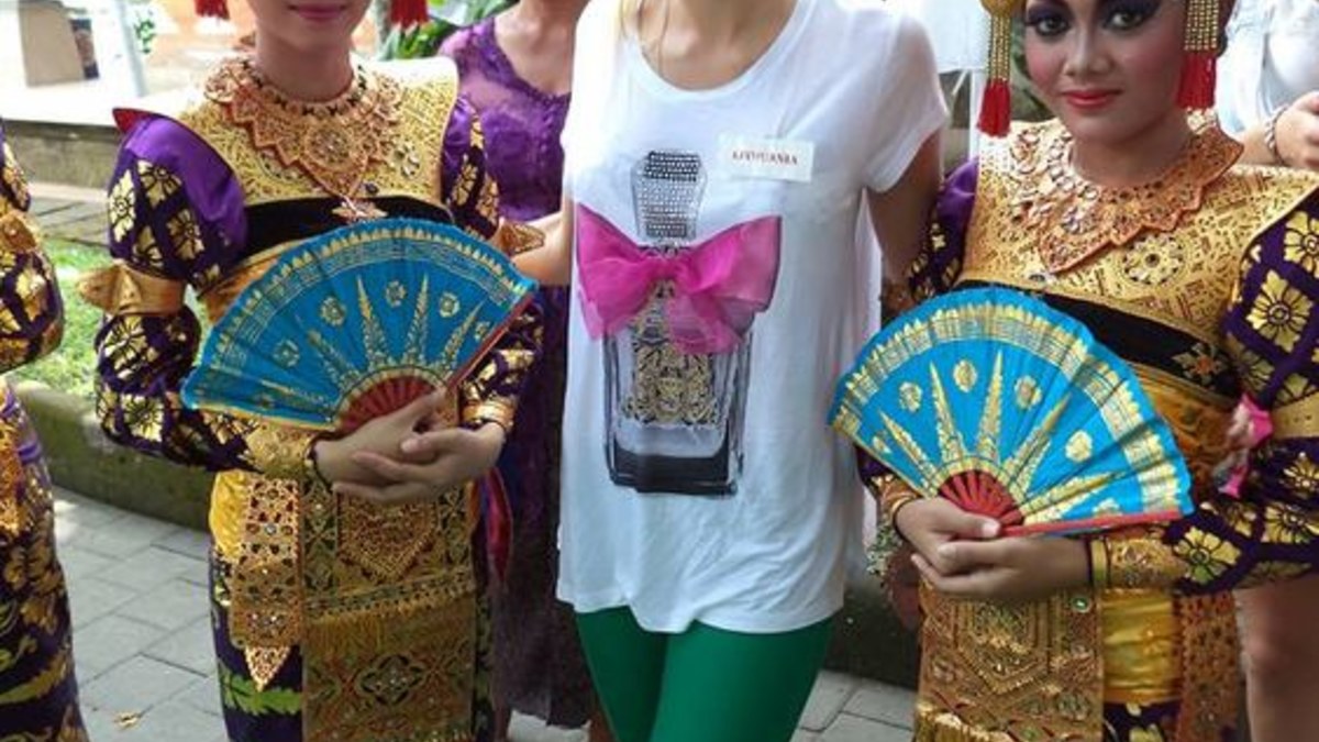 Rūta Elžbieta Mazurevičiūtė konkurse „Mis Pasaulis“ Indonezijoje / Asmeninio albumo nuotr.