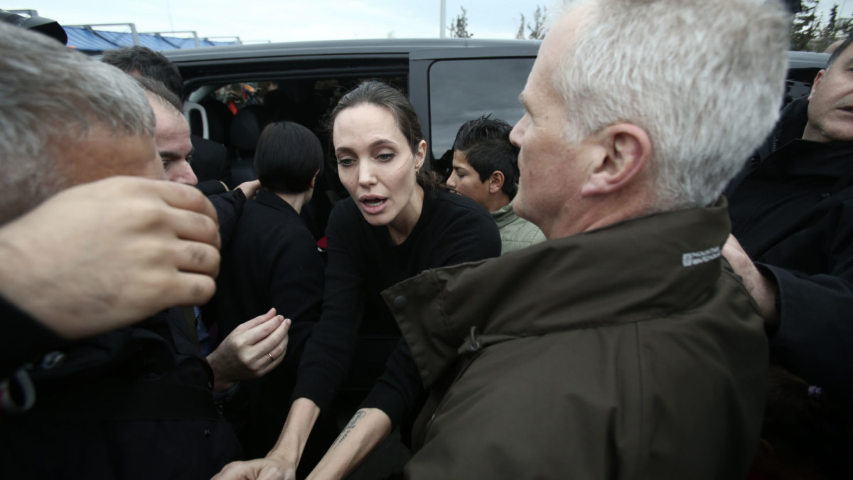 Aktorė Angelina Jolie  / Vida Press nuotr.