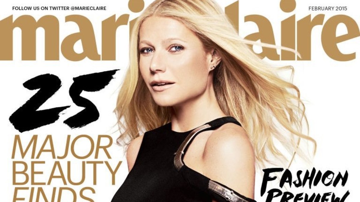 Gwyneth Paltrow / Žurnalo „Marie Claire“ viršelis