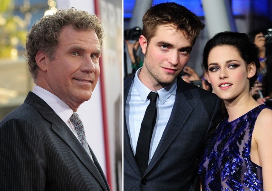 Willas Ferrellas pasišaipė iš Kristen Stewart ir Roberto Pattinsono meilės dramos / „Scanpix“ nuotr.