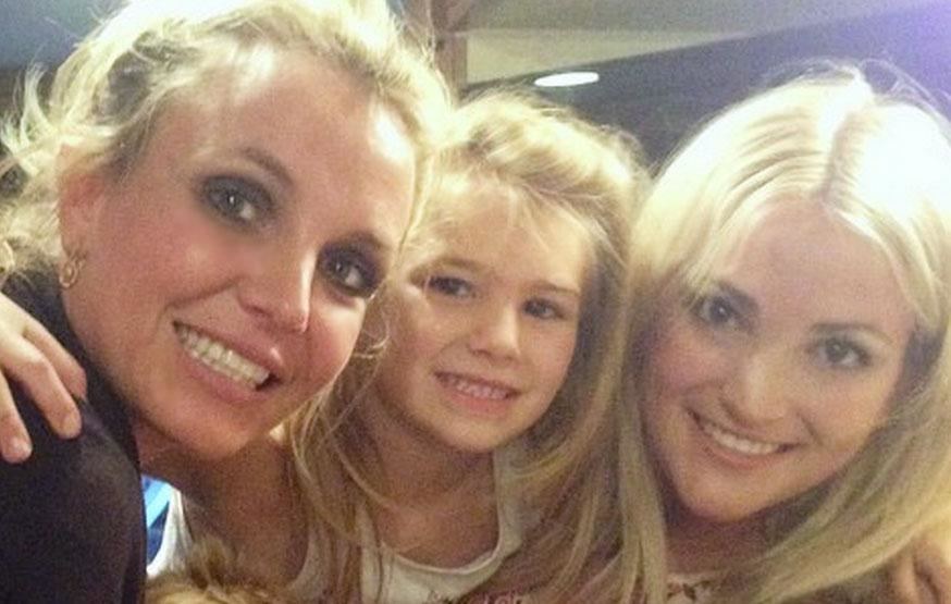 Britney Spears su dukterėčia Maddie ir seserimi Jamie / Instagram nuotr.