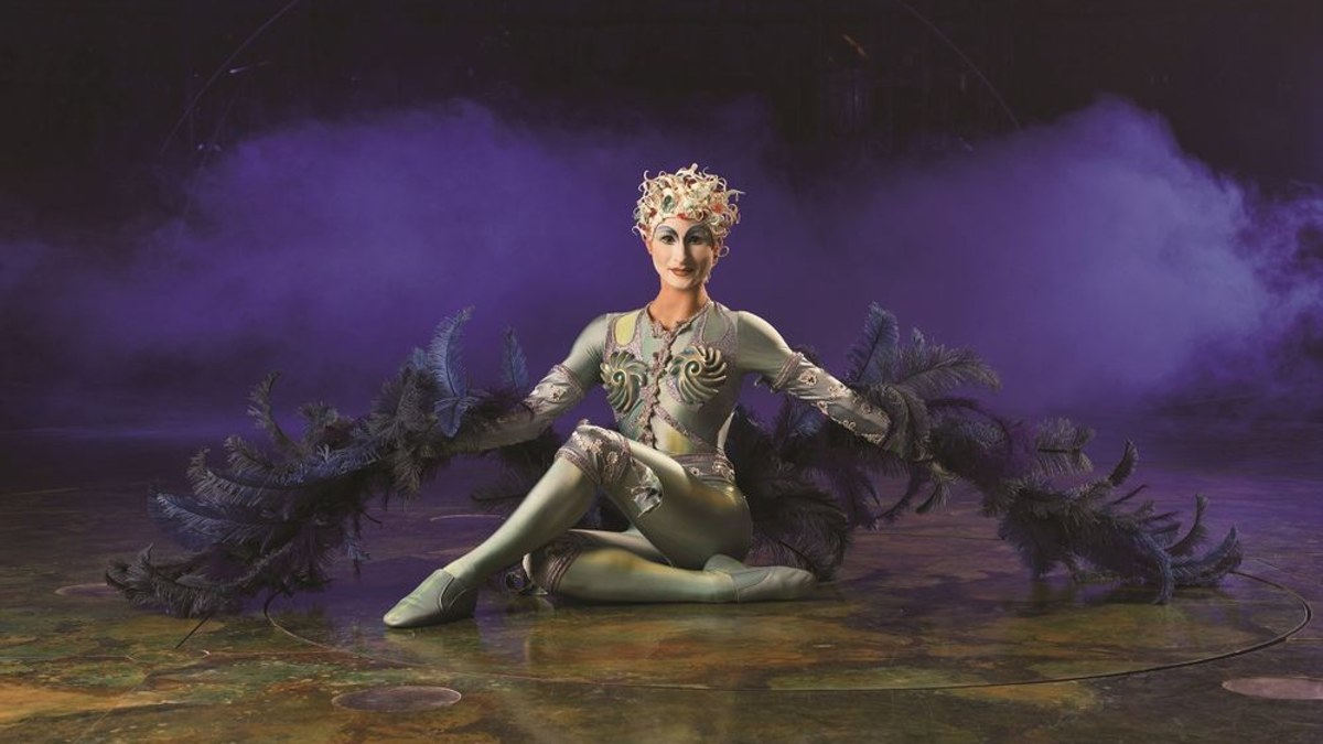 „Cirque du Soleil“ šou „Alegria“ nimfą įkūnija Kristina Ivanova. / „Cirque du Soleil“ nuotr.
