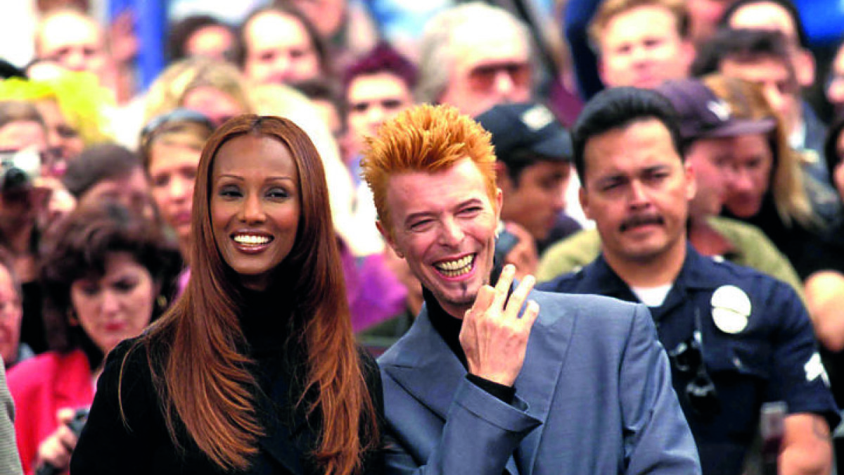 Iman ir Davidas Bowie / Vida Press nuotr.