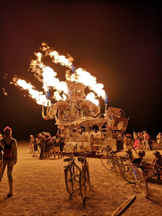 Festivalis „Burning Man“/Asmeninio archyvo nuotr.