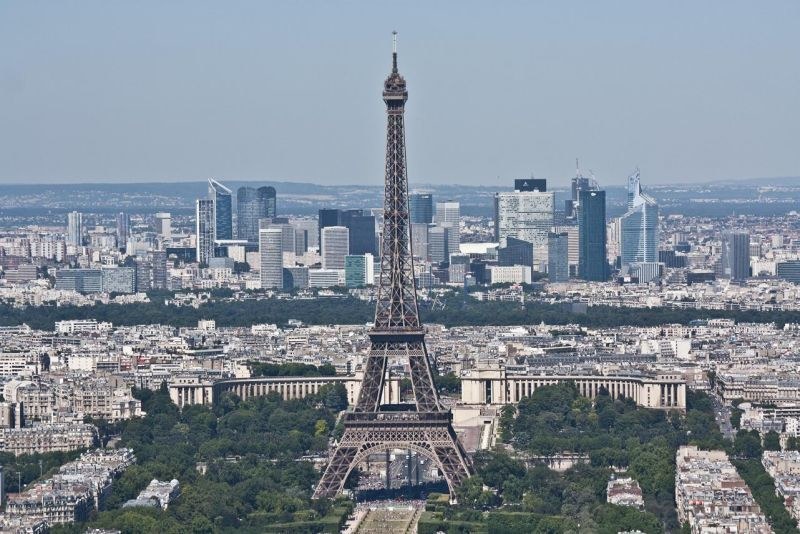 Eifelio bokštas iš Montparnasso / D. Smagurauskaitės nuotr.