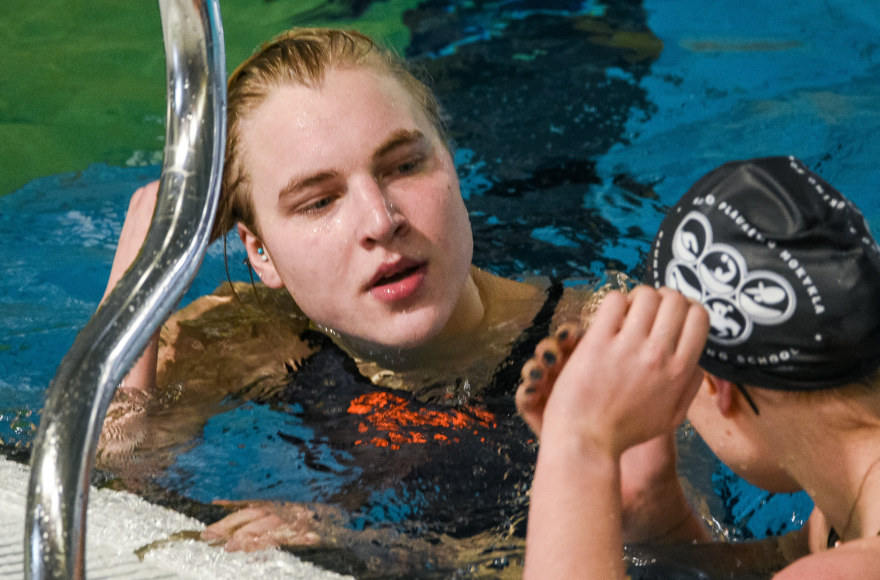 Rūta Meilutytė Lietuvos plaukimo čempionate Klaipėdoje / Algirdo Kubaičio nuotr.